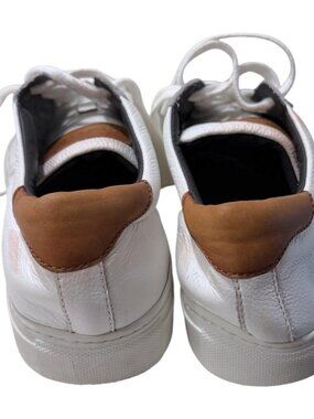 To Boot New York Adam Derrick White Leather Sneakers